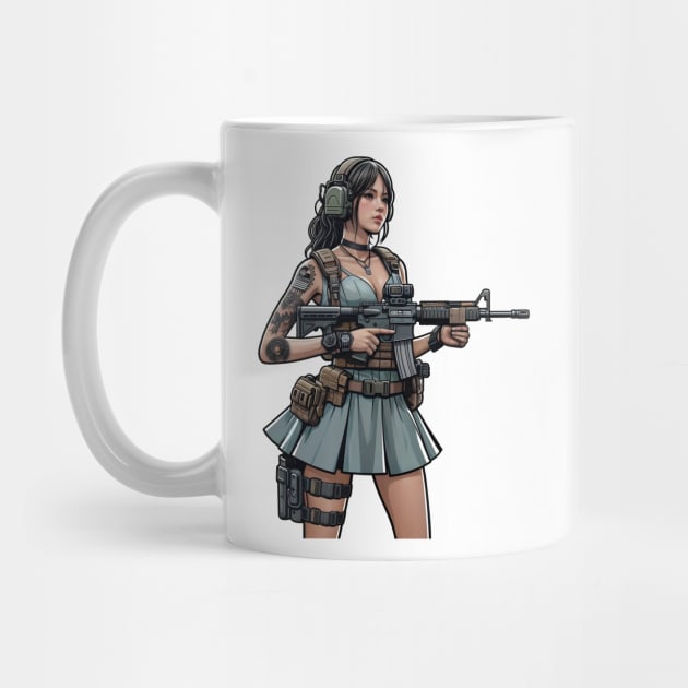 Tactical Girl by Rawlifegraphic